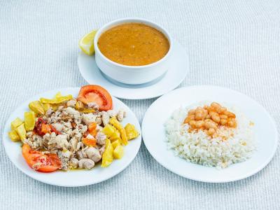 3’lü Ev Yemeği Menü | 150,00